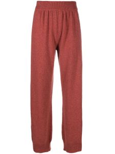 Barrie pantalon droit en maille - Rose