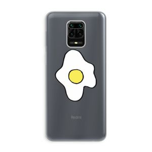Spiegelei: Xiaomi Redmi Note 9 Pro Transparant Hoesje