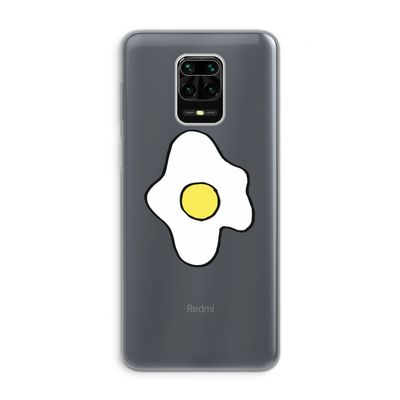Spiegelei: Xiaomi Redmi Note 9 Pro Transparant Hoesje