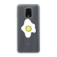 Spiegelei: Xiaomi Redmi Note 9 Pro Transparant Hoesje