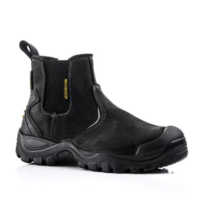 BuckBootz Instapper BSH006 Hoog S3 + KN | Bruin BSH006BR | Maat 40 - 00.176.028.40
