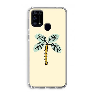 Palmboom: Samsung Galaxy M31 Transparant Hoesje