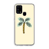 Palmboom: Samsung Galaxy M31 Transparant Hoesje