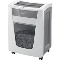 Leitz IQ Office Pro P5 Papierversnipperaar 10 vellen Cross cut 2 x 15 mm P-5 30 l Ook geschikt voor Nietjes, Paperclips
