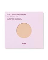 HEMA Navulling mattifying powder 18 soft sand