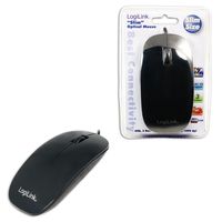 LogiLink ID0063 muis Ambidextrous USB Type-A Optisch 1000 DPI - thumbnail