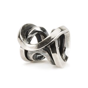 Trollbeads TAGBE-20219 Kraal Knoop van trouw zilver