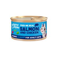 Edgard & Cooper - Free-Run Chicken and Salmon Chunks in Sauce - 85 g