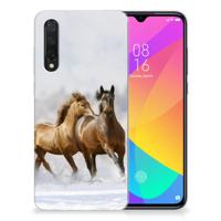 Xiaomi Mi 9 Lite | TPU Hoesje | Paarden