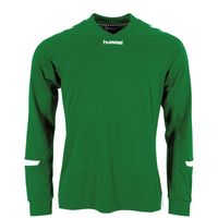 Hummel 111006K Fyn Long Sleeve Shirt Kids - Green-White - 140