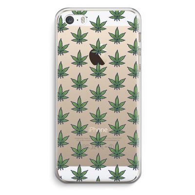 Weed: iPhone 5 / 5S / SE Transparant Hoesje