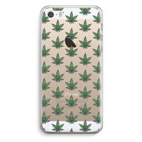 Weed: iPhone 5 / 5S / SE Transparant Hoesje