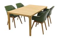 Hartman Sophie Green/Teak / Liam tuinset - 180x100 cm.