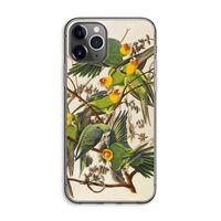 Carolinaparkiet: iPhone 11 Pro Max Transparant Hoesje