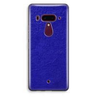 Majorelle Blue: HTC U12+ Transparant Hoesje