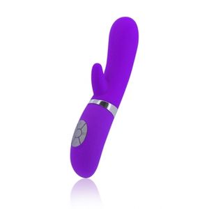 maia toys - vibrator with clit stem neon paars