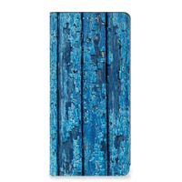 OPPO Reno8 T 4G Book Wallet Case Wood Blue