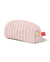 HEMA Omkeerbare Etui Roze/strepen