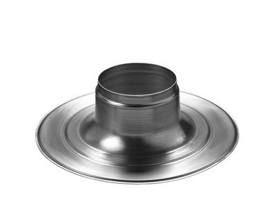 Plakplaat aluminium 130 t.b.v. pijpdakventilatoren Orcon (0146153)