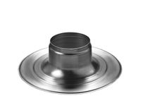 Plakplaat aluminium 130 t.b.v. pijpdakventilatoren Orcon (0146153)