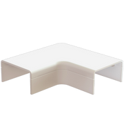 Canalit CS25 PB C platte bocht 25X13 Systeem 25 creme 931001