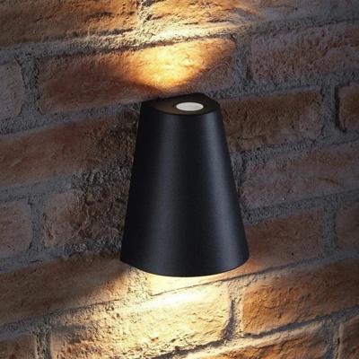 Wandlamp gu10 zwart &apos;Magna&apos; design Up-Down led 2x GU10 IP54