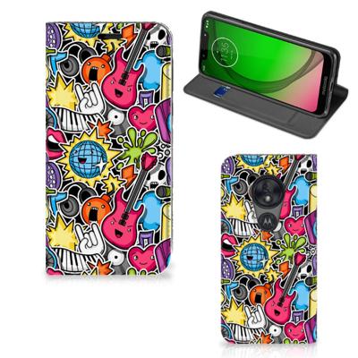 Motorola Moto G7 Play Hippe | Standcase | Punk Rock