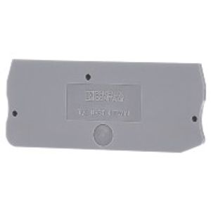 D-ST 4-TWIN  - End/partition plate for terminal block D-ST 4-TWIN