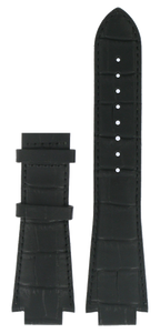 Horlogeband Tissot L875-975 / T610014557 Croco leder Zwart 14mm
