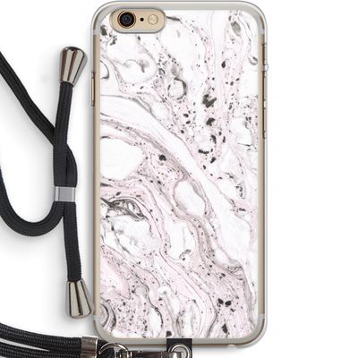 Mengelmoes: iPhone 6 PLUS / 6S PLUS Transparant Hoesje met koord