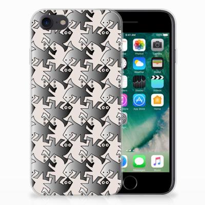 iPhone SE 2022 | SE 2020 | 8 | 7 | TPU Hoesje | Salamander Grey