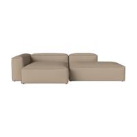 Bolia Cosima 3-zits bank 300 cm chaise longue links open eind Vilme dark beige