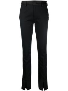 DONDUP pantalon slim à fentes - Noir