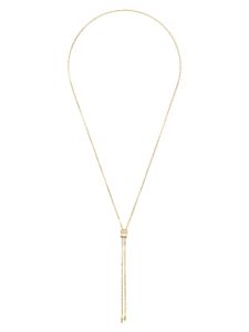 Boucheron "collier sautoir Quatre en or jaune, blanc et rose 18ct à ornements en diamant et céramique"