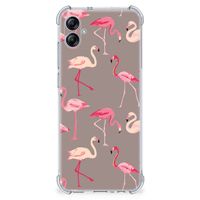 Samsung Galaxy A04e Case Anti-shock Flamingo