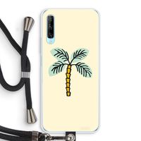 Palmboom: Huawei P Smart Pro Transparant Hoesje met koord