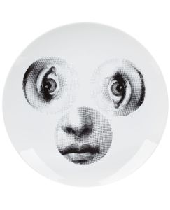 Fornasetti assiette "Tema e variazioni" - Blanc