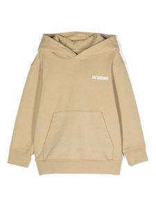 JACQUEMUS L'ENFANT hoodie à logo imprimé - Tons neutres