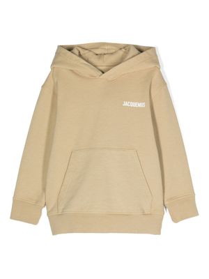JACQUEMUS L'ENFANT hoodie à logo imprimé - Tons neutres