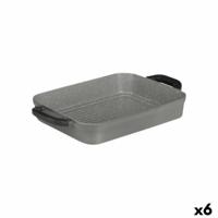 Barbecue Kinvara Wit Rood Grijs Siliconen Aluminium 32 x 25 cm
