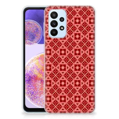 Samsung Galaxy A23 | TPU bumper | Batik Rood