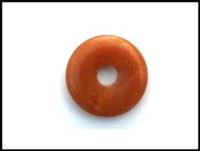 Ruben Robijn Donut 3 cm aventurijn oranje (1 st)