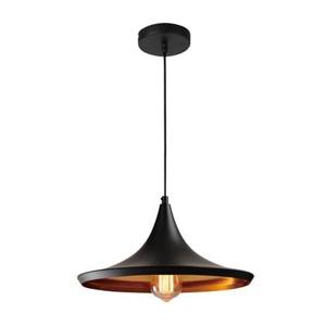 QUVIO Hanglamp rond zwart - QUV5069L-BLACK