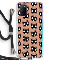 Kat: Oppo A92 Transparant Hoesje met koord