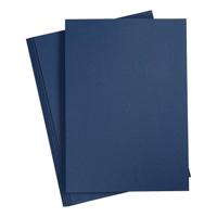 Creativ Company Karton blauw a4 220g, 10st.