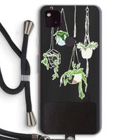 Hang In There: Pixel 4a 5G Transparant Hoesje met koord
