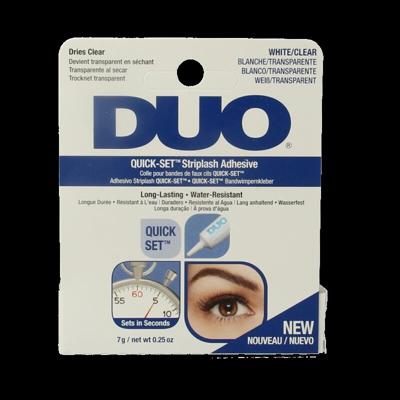 DUO Quickset striplash adhesive white/clear 7 Gram DUO Quickset striplash adhesive white/clear 7 Gram