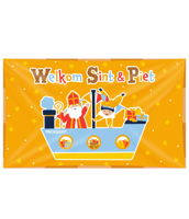 XXL vlag sinterklaas