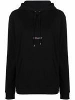 Saint Laurent hoodie à logo imprimé - Noir - thumbnail