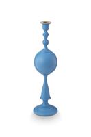 Pip Studio Kaarsenhouder Metalen Bol Mat Lichtblauw 44cm